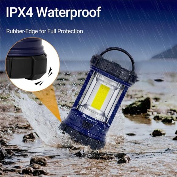 Camping Lantern, 3200LM LED Lanterns for Power Outages, 4600mAh Phone Charger - Picture 5 of 6